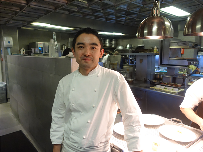 head chef Yu Sugimoto (who left in 2017)